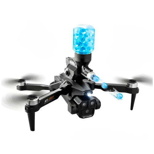 DRON K11  - LANZA HIDROGEL CON 4 CAMARAS